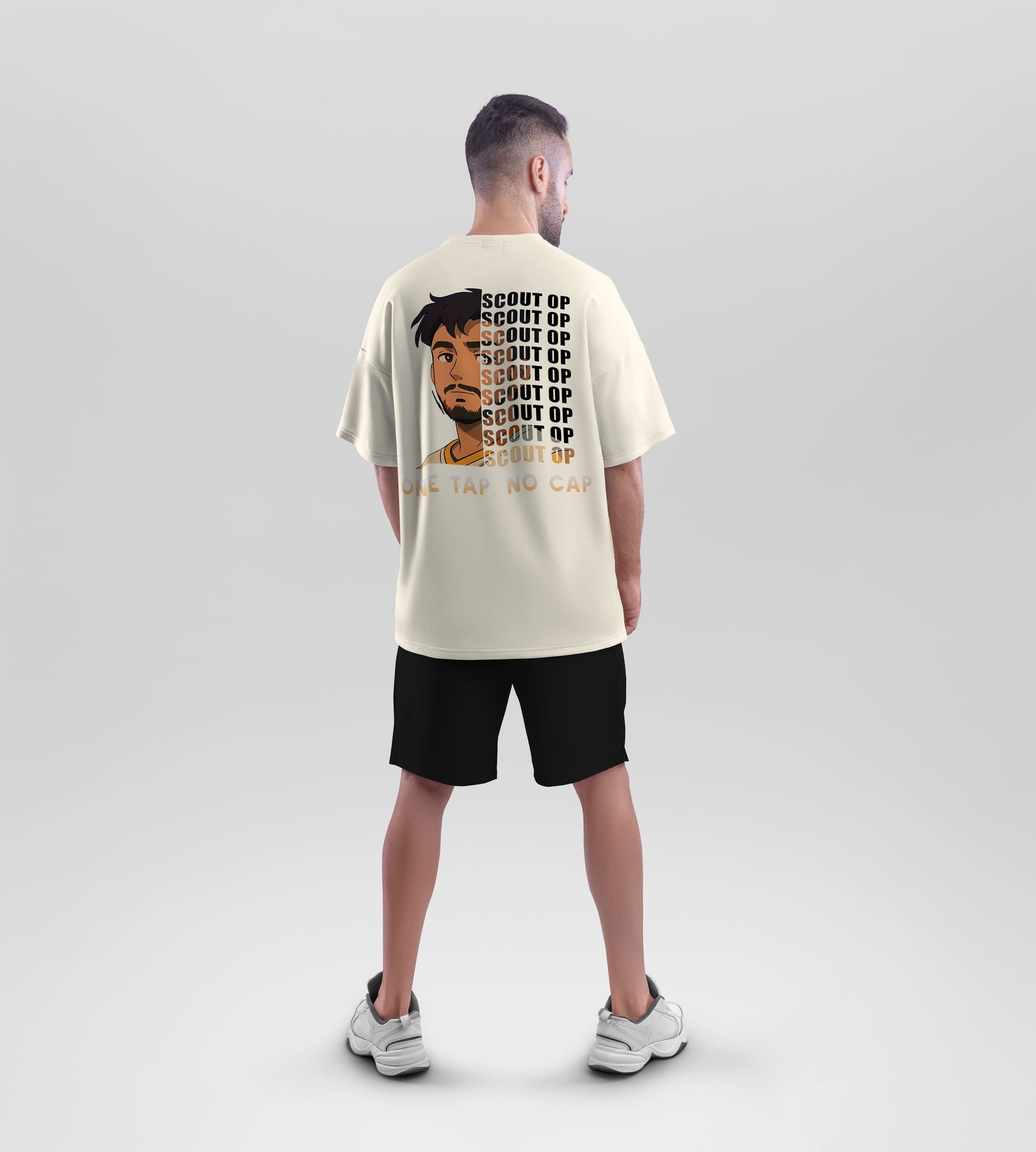 SCOUT OP FAN ART — One Tap. No Cap Merch Oversized Tee